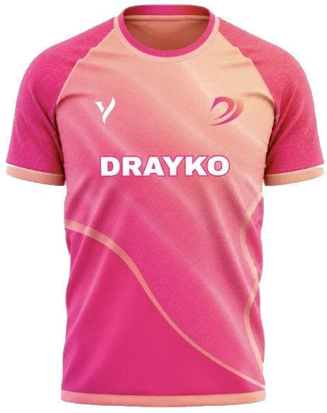 Devant du maillot esport Rose
